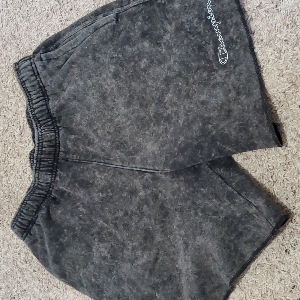 Men's  acid wash champion sweat shorts